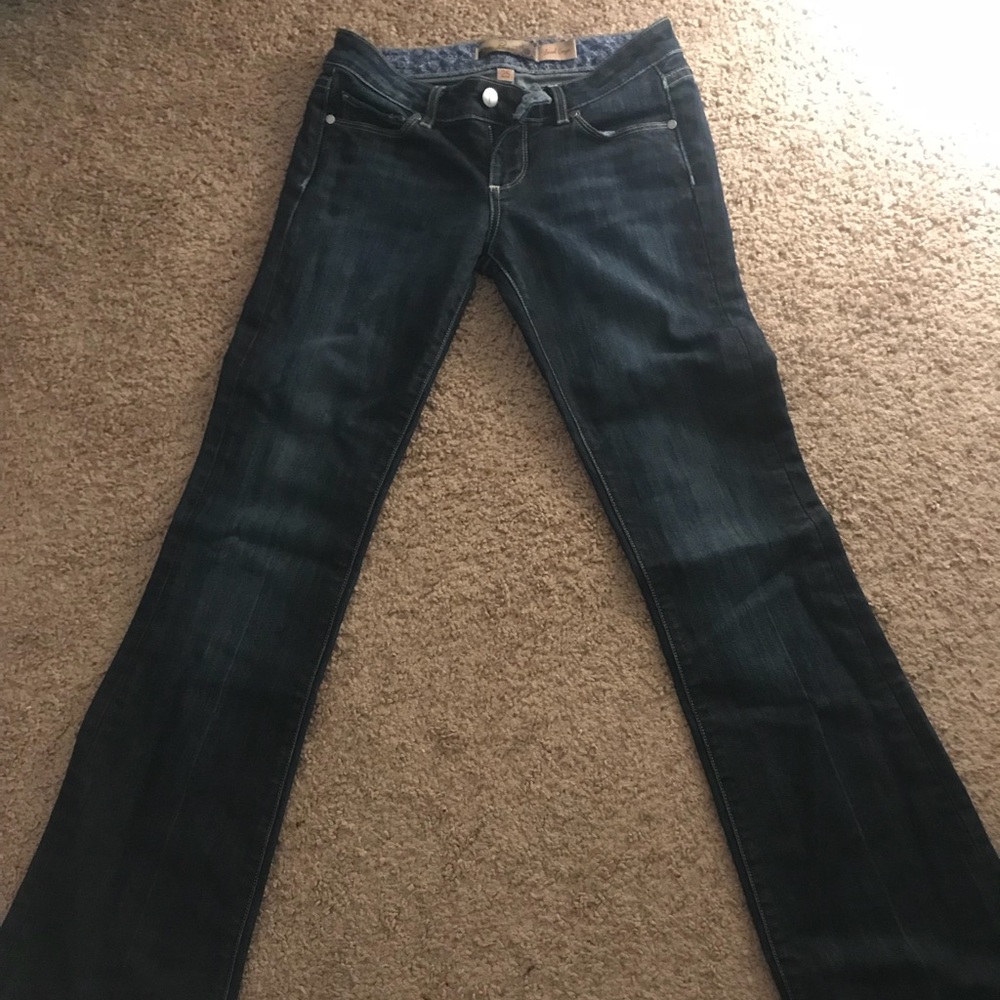 Paige Denim Dark Blue Jeans Size 25